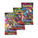 Zdjęcie produktu Pokémon - Złowieszcze Płomienie Mega Ewolucja Blister 3-pack Wersja niemiecka