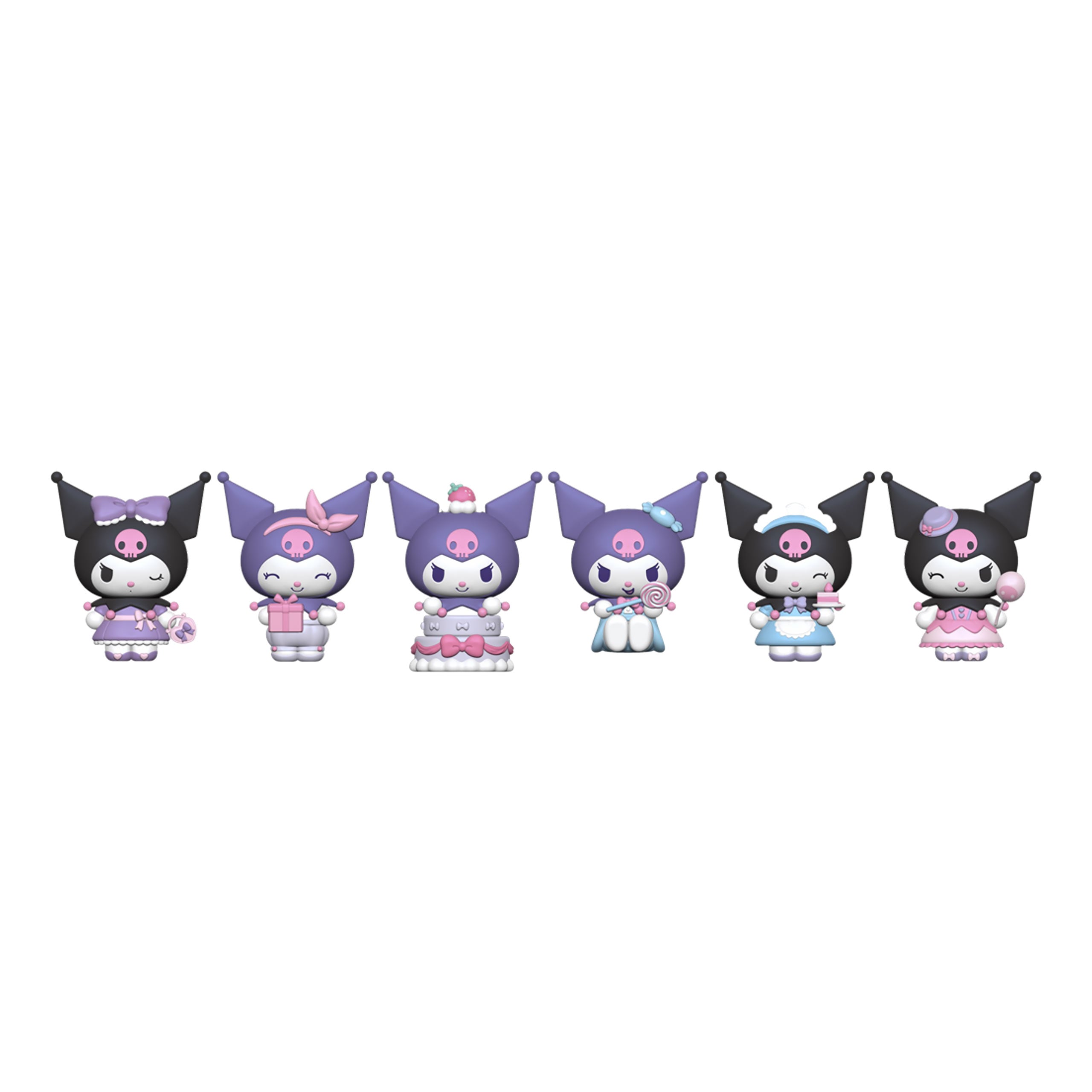 Zdjęcie produktu Hello Kitty and Friends - YuMe Kuromi Mini-Doll figurka niespodzianka