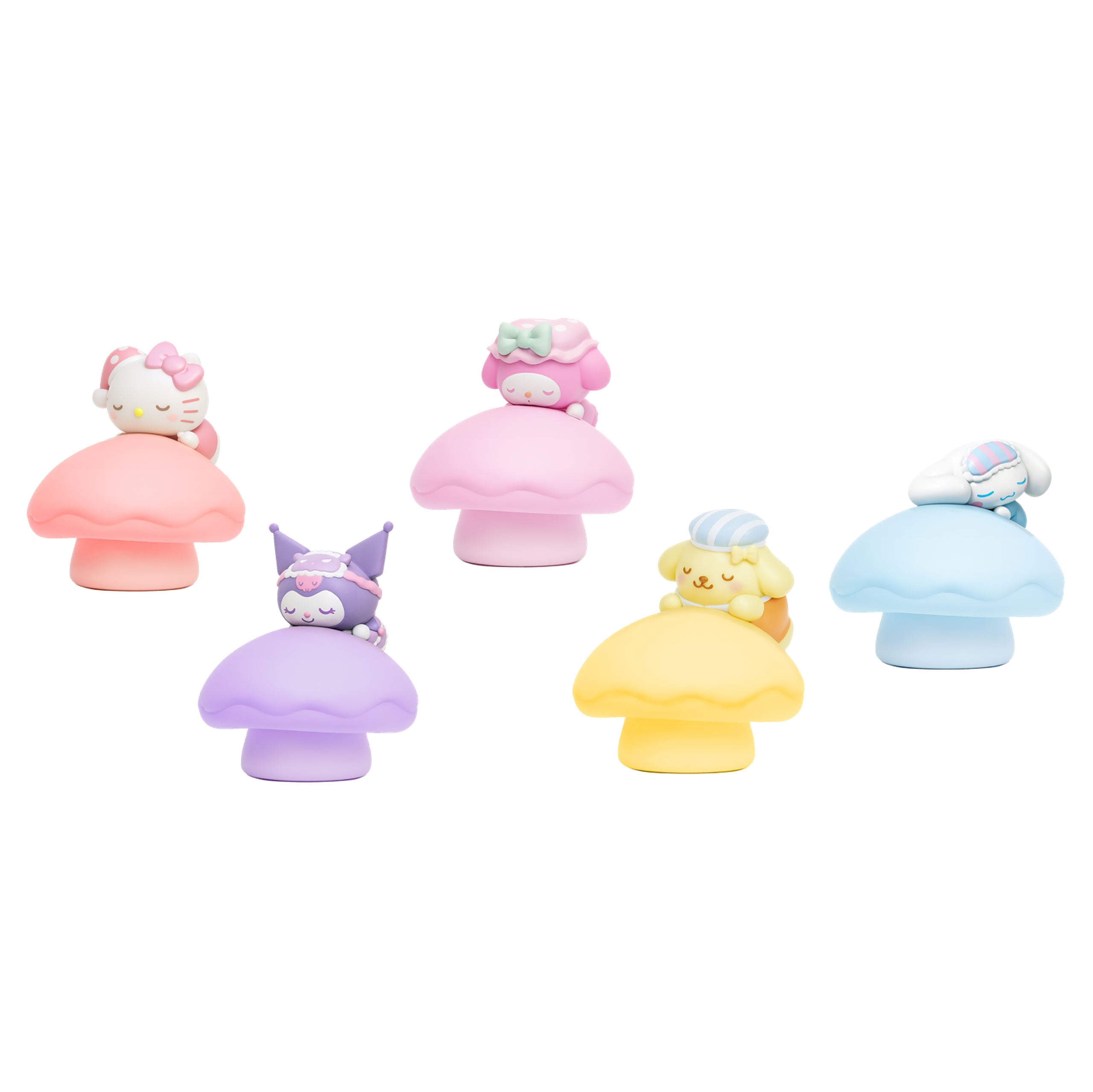 Zdjęcie produktu Hello Kitty and Friends - Figurka niespodzianka YuMe Little Mushroom lampka nocna