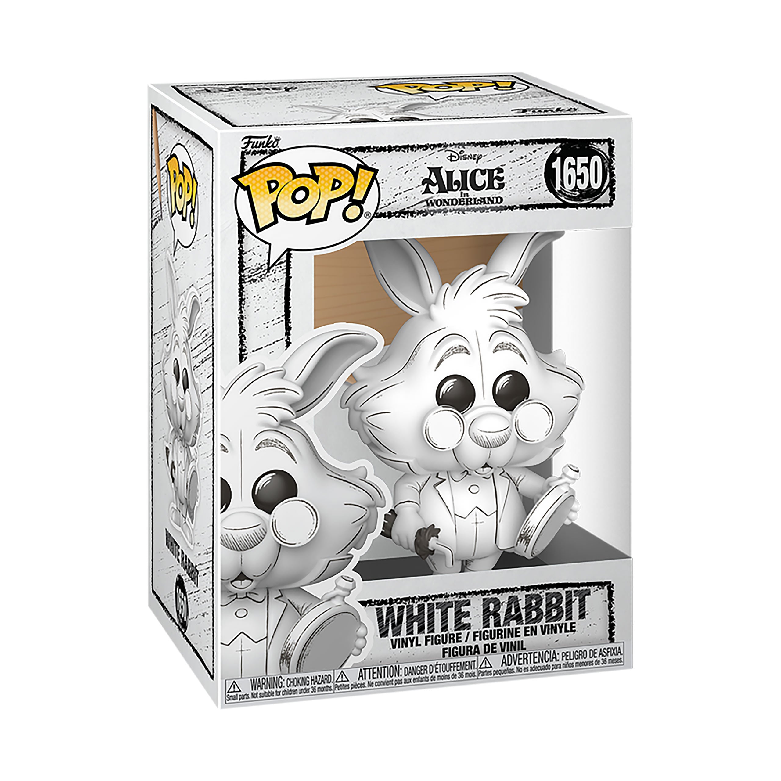 Product image Alice in Wonderland - White Rabbit Sketched Funko Pop! Figure