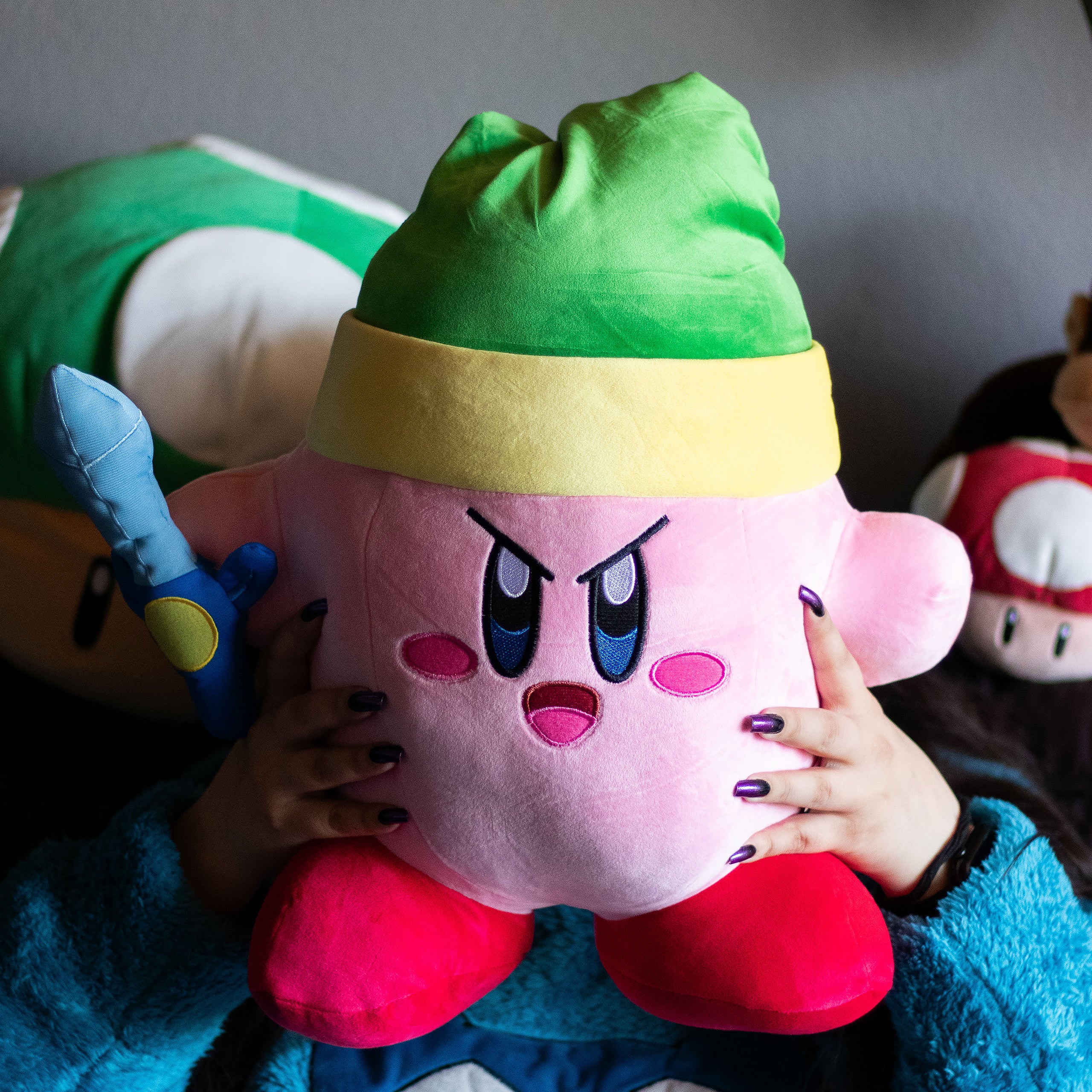 Zdjęcie produktu Kirby z mieczem - Pluszowa figurka