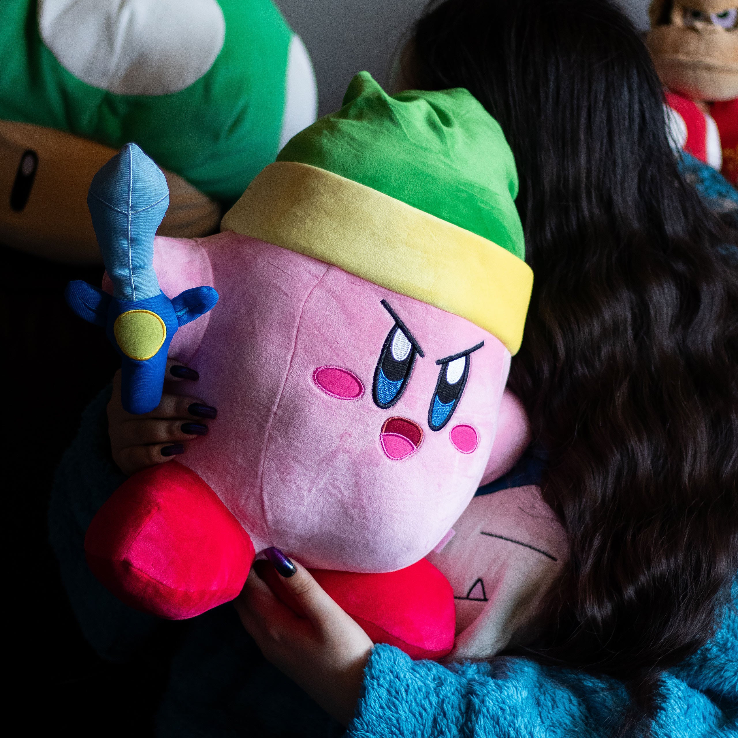 Zdjęcie produktu Kirby z mieczem - Pluszowa figurka