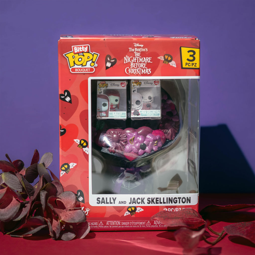 Product image Nightmare Before Christmas - Sally and Jack Valentines Funko Bitty Pop Bouquet