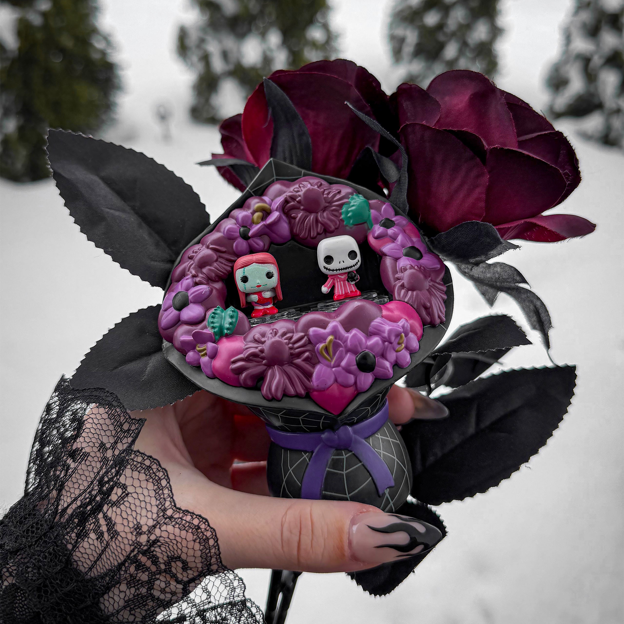 Product image Nightmare Before Christmas - Sally and Jack Valentines Funko Bitty Pop Bouquet
