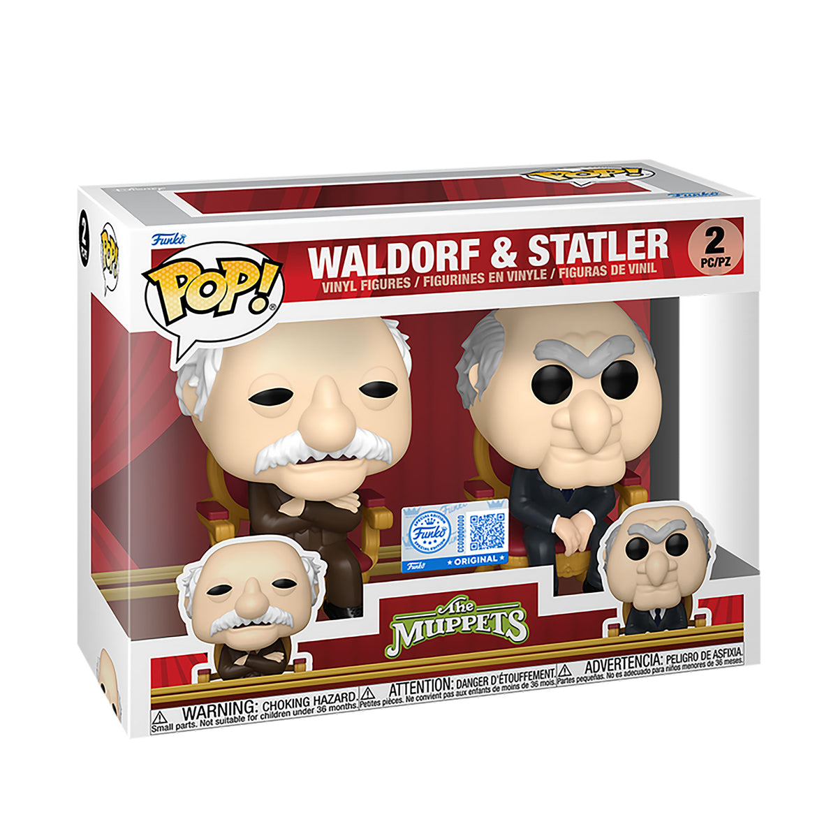 Zdjęcie produktu The Muppets – figurki Funko Pop Waldorf & Statler