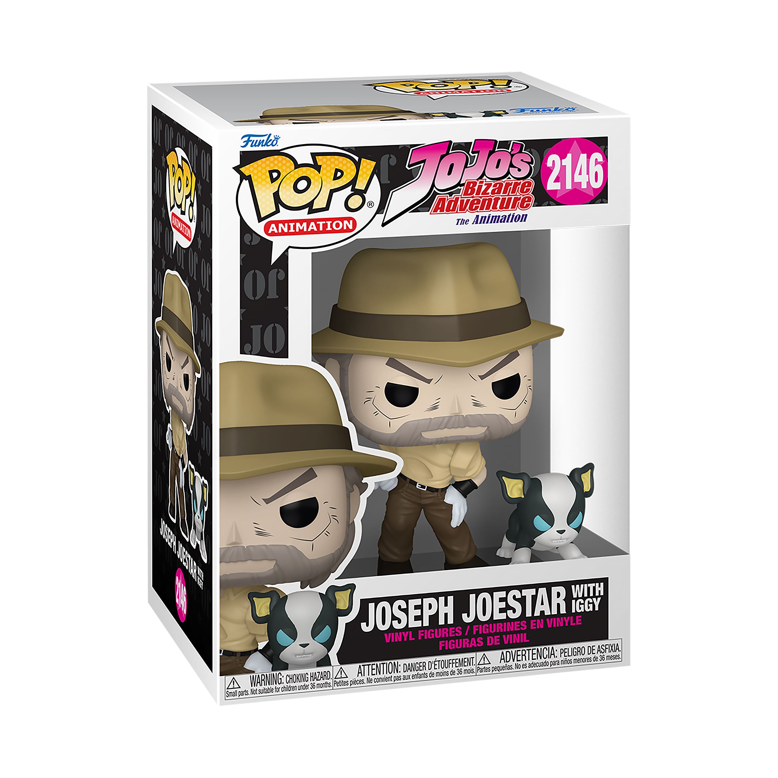 Zdjęcie produktu JoJo's Bizarre Adventure - Figurka Funko Pop Joseph i Iggy