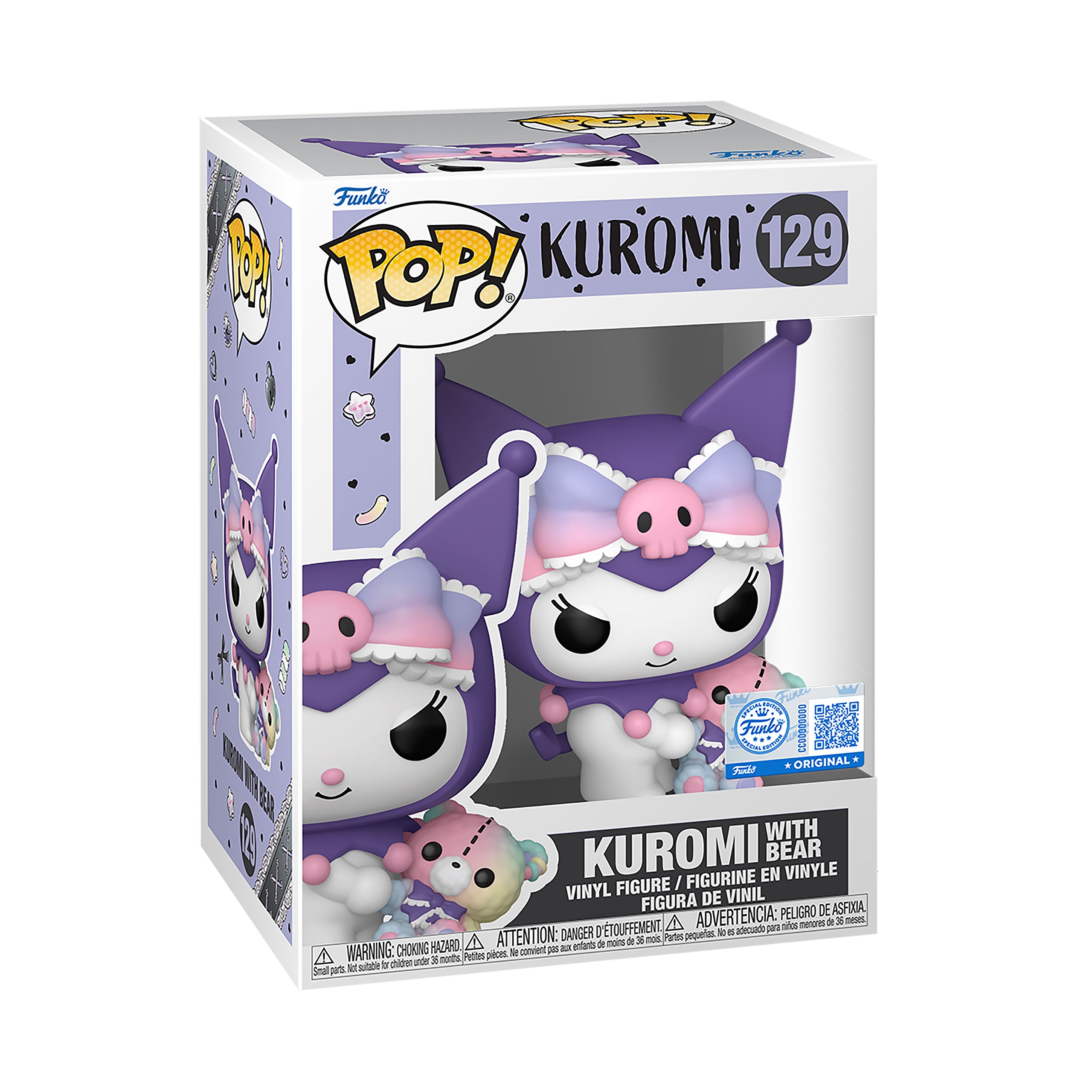 Zdjęcie produktu Hello Kitty and Friends Kuromi z misiem figurka Funko Pop! - Sanrio