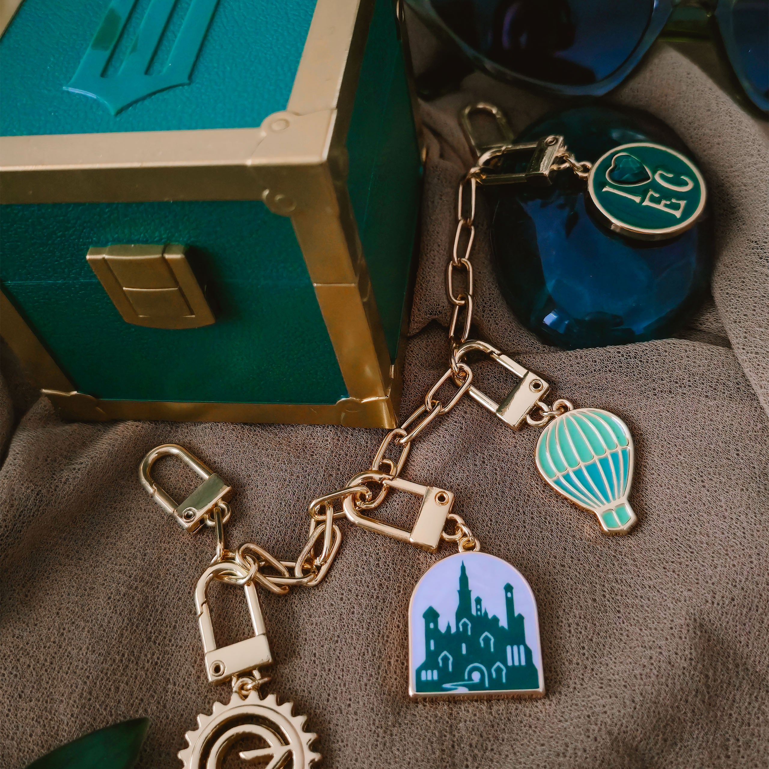 Product image Wicked - Emerald City Charm Bracelet in Suitcase Gift Box