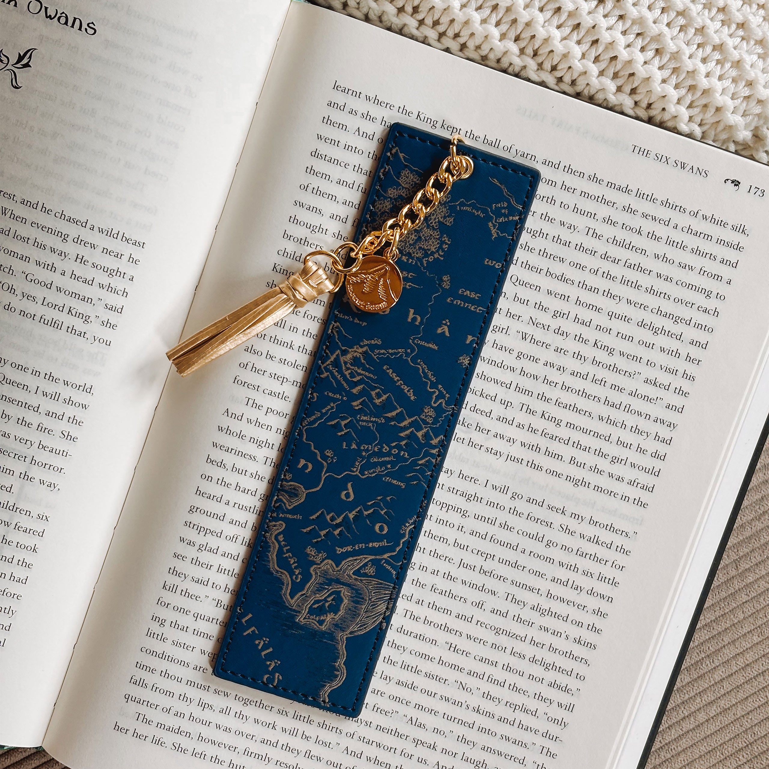 Product image The Lord of the Rings - Middle-earth Map and Ring Inscription Bookmark Set