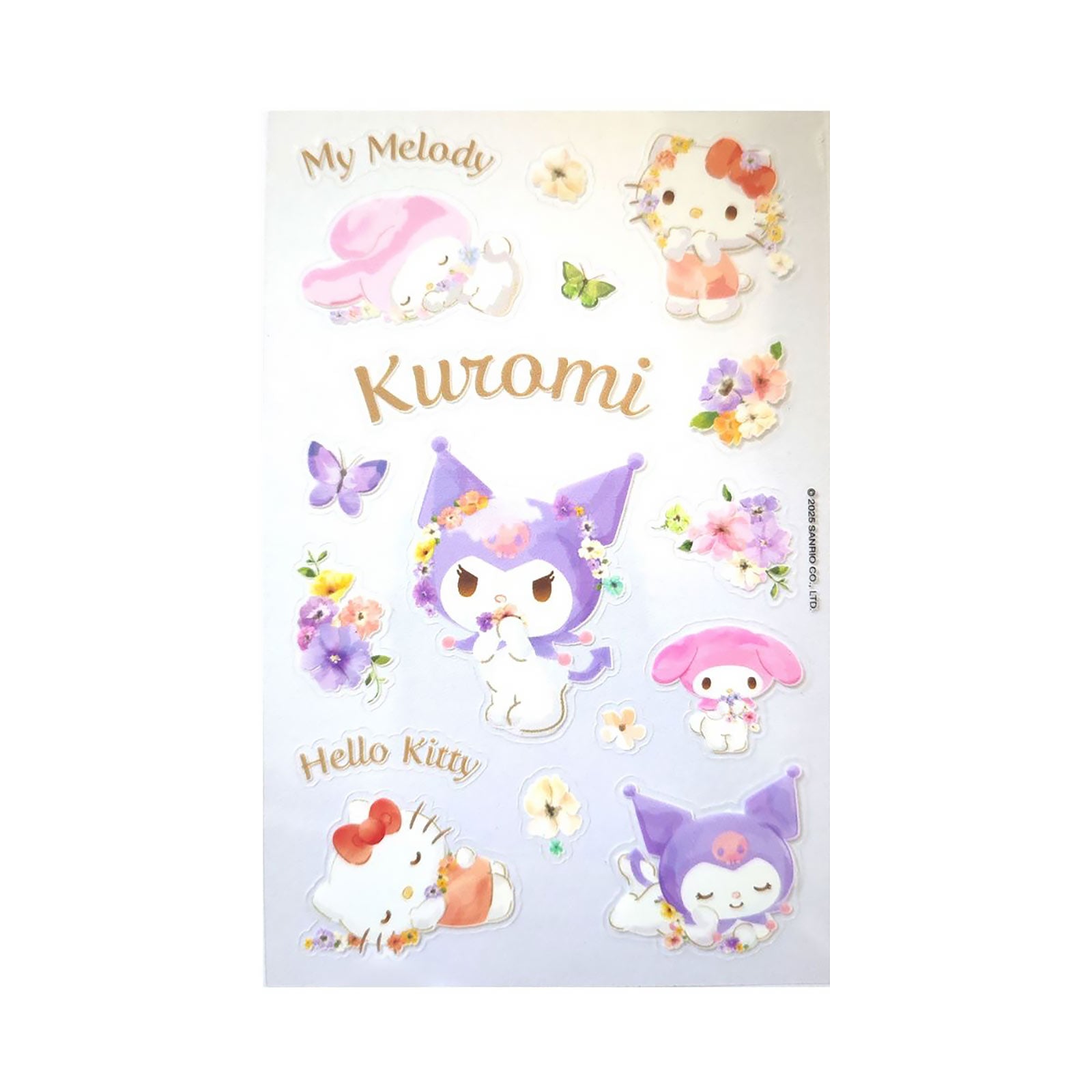 Zdjęcie produktu Hello Kitty & Friends Zestaw naklejek Pastel Vivid