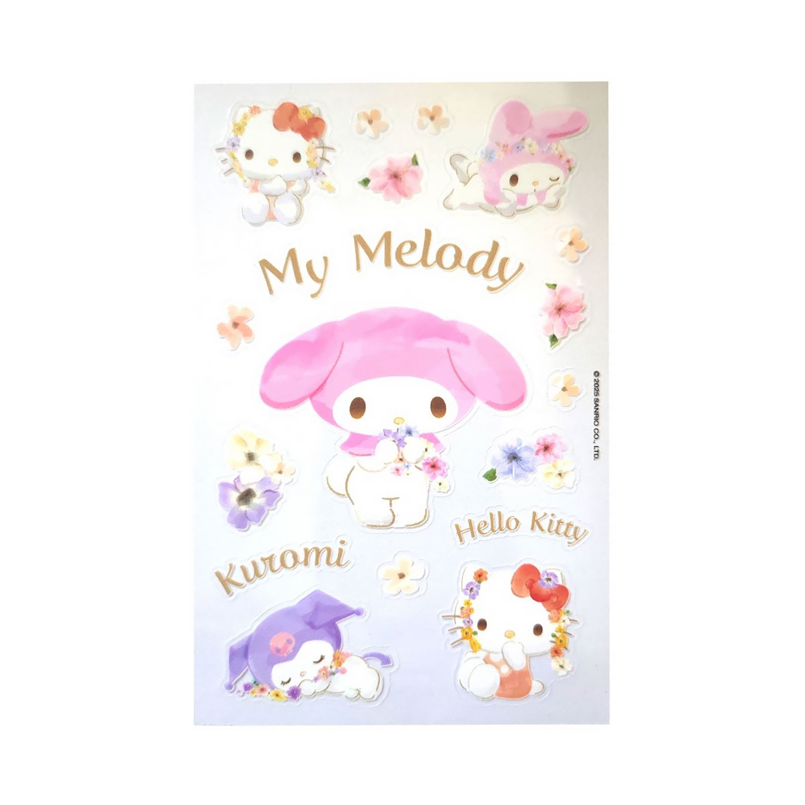 Zdjęcie produktu Hello Kitty & Friends Zestaw naklejek Pastel Vivid