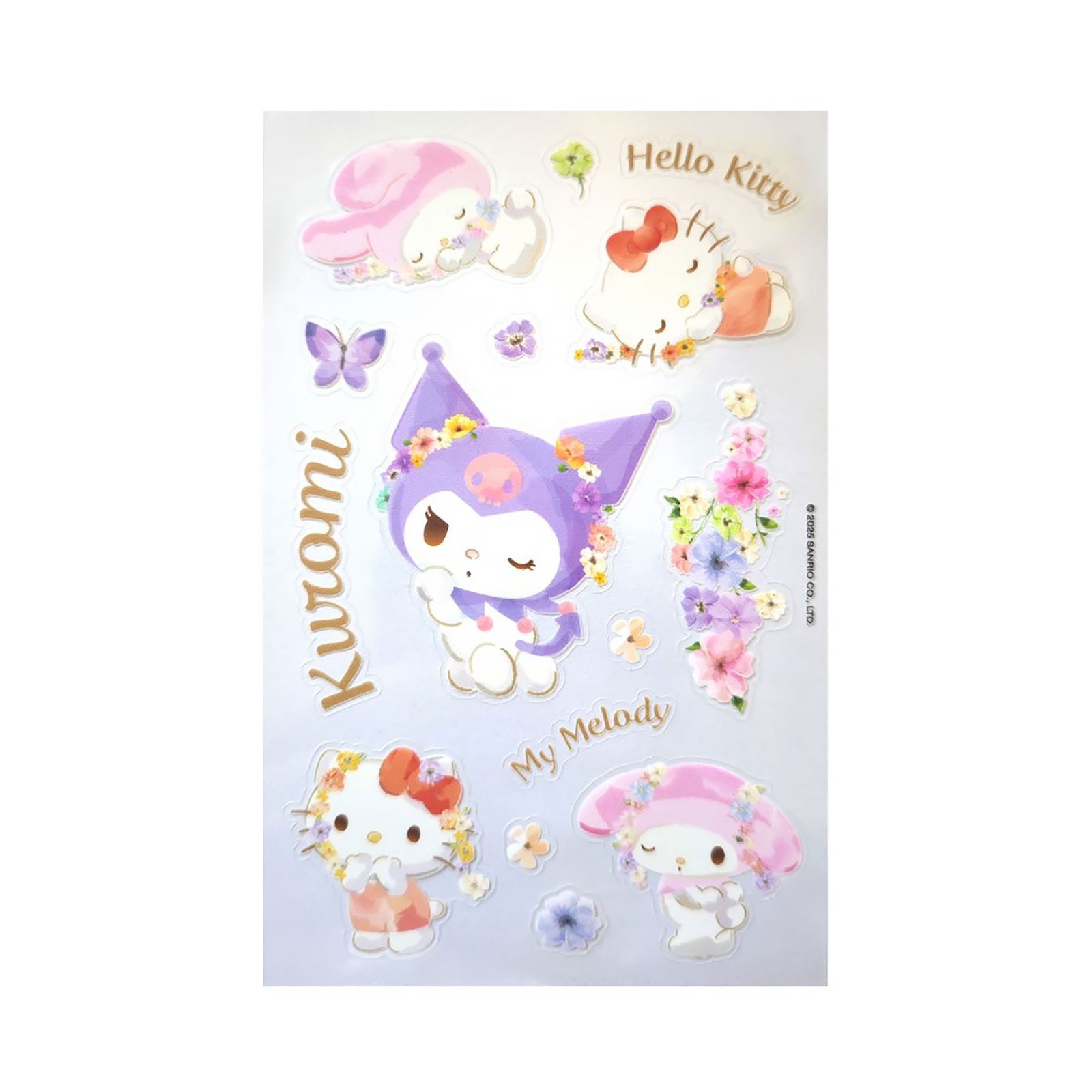 Zdjęcie produktu Hello Kitty & Friends Zestaw naklejek Pastel Vivid