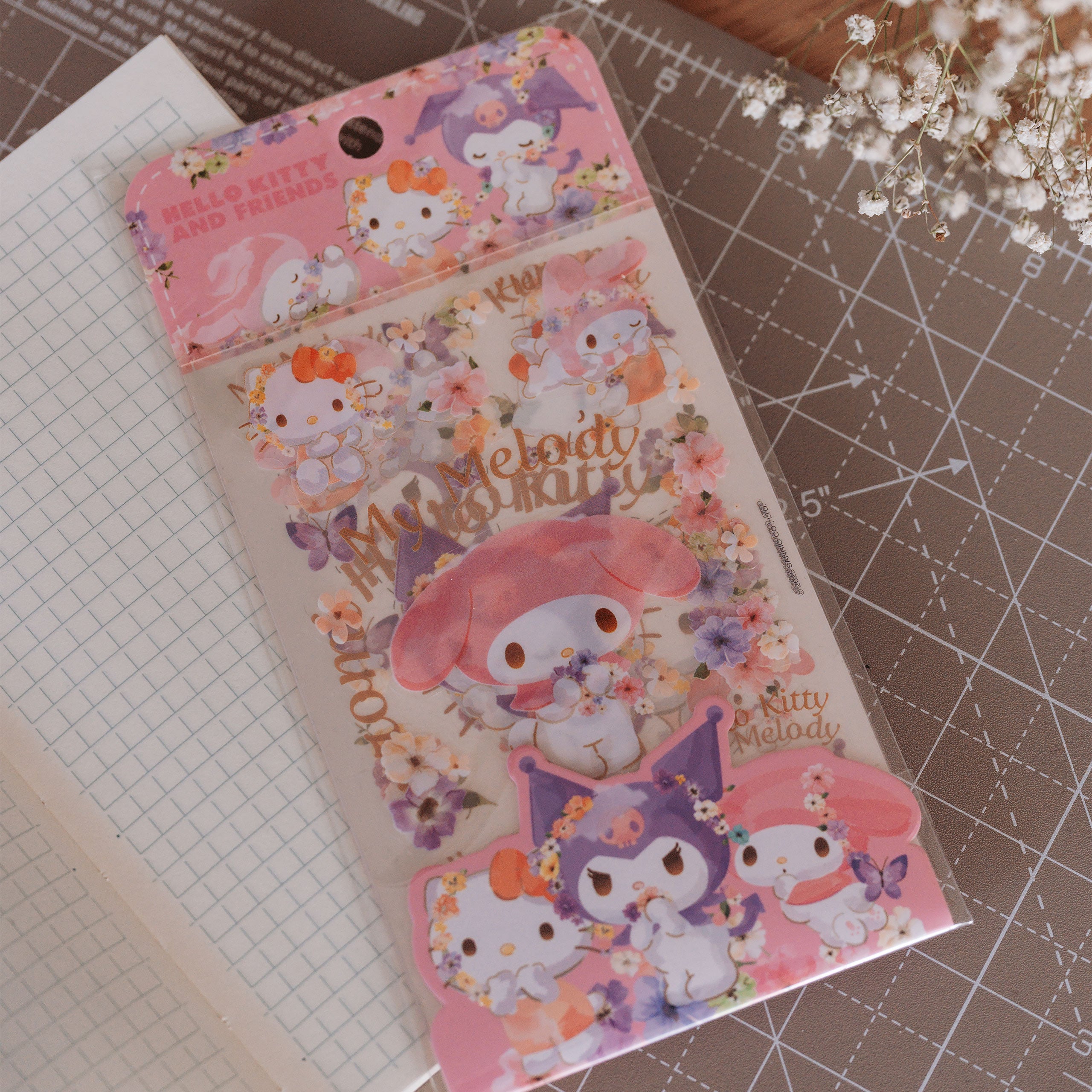 Product image Hello Kitty & Friends Pastel Vivid Sticker Set