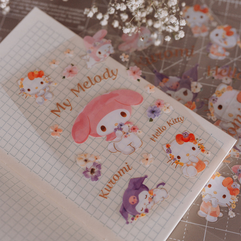 Product image Hello Kitty & Friends Pastel Vivid Sticker Set