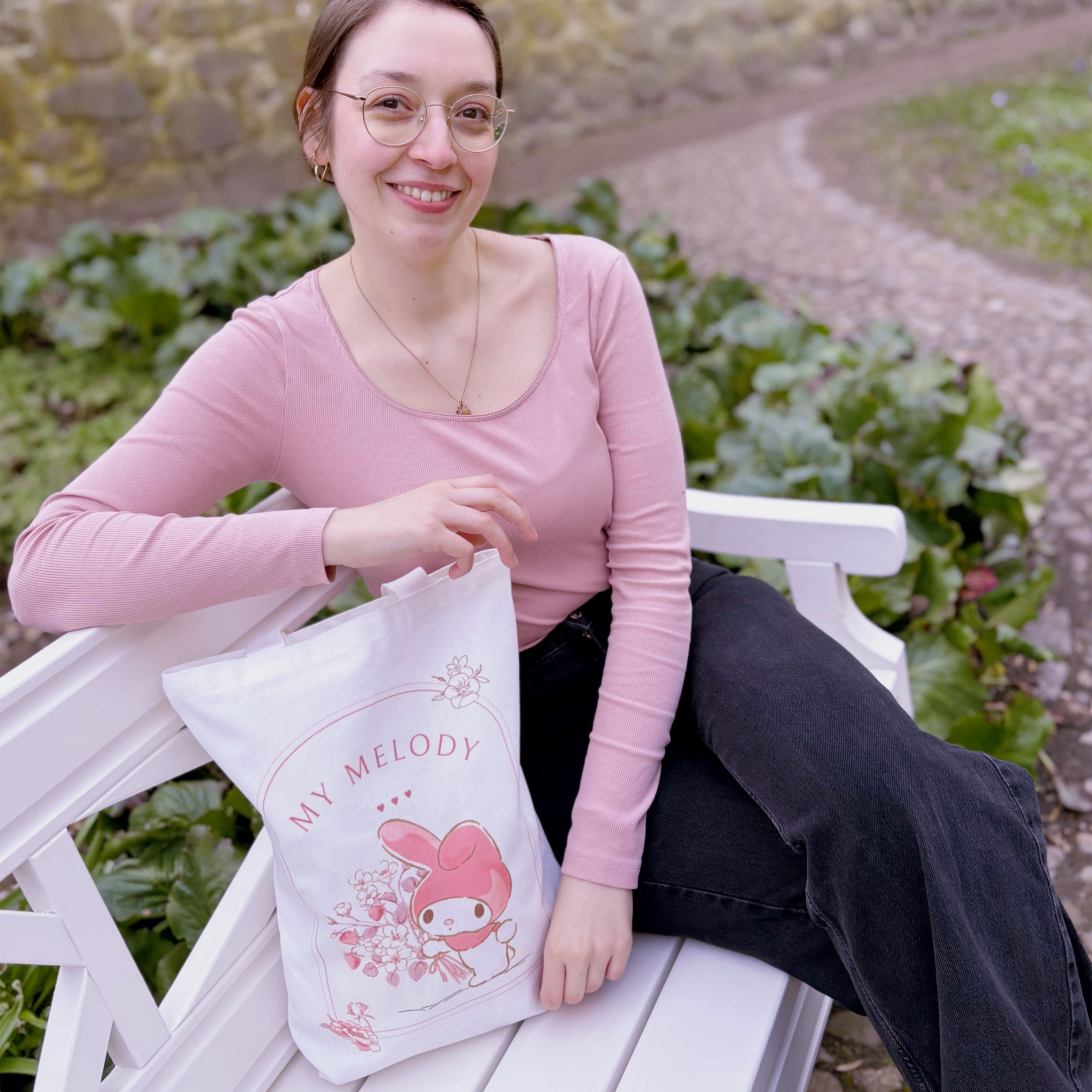 Zdjęcie produktu Hello Kitty - My Melody Floral Garden Torba bawełniana