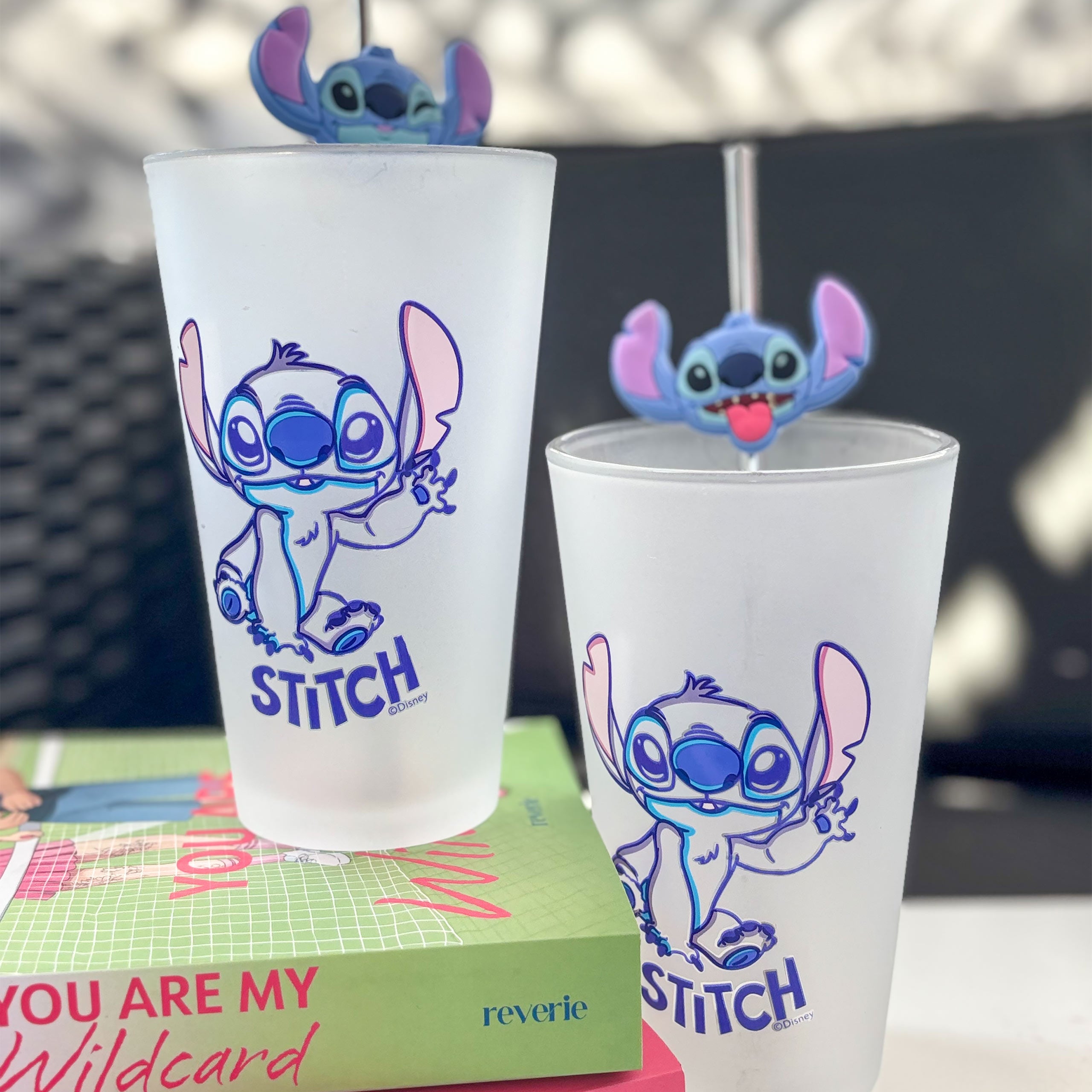 Zdjęcie produktu Zestaw 2 szklanek Stitch Aloha - Lilo & Stitch