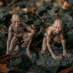 Zdjęcie produktu Władca Pierścieni - Zestaw figurek Gollum i Sméagol