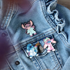 Zdjęcie produktu Lilo & Stitch - Tajemniczy pin Angel i Stitch