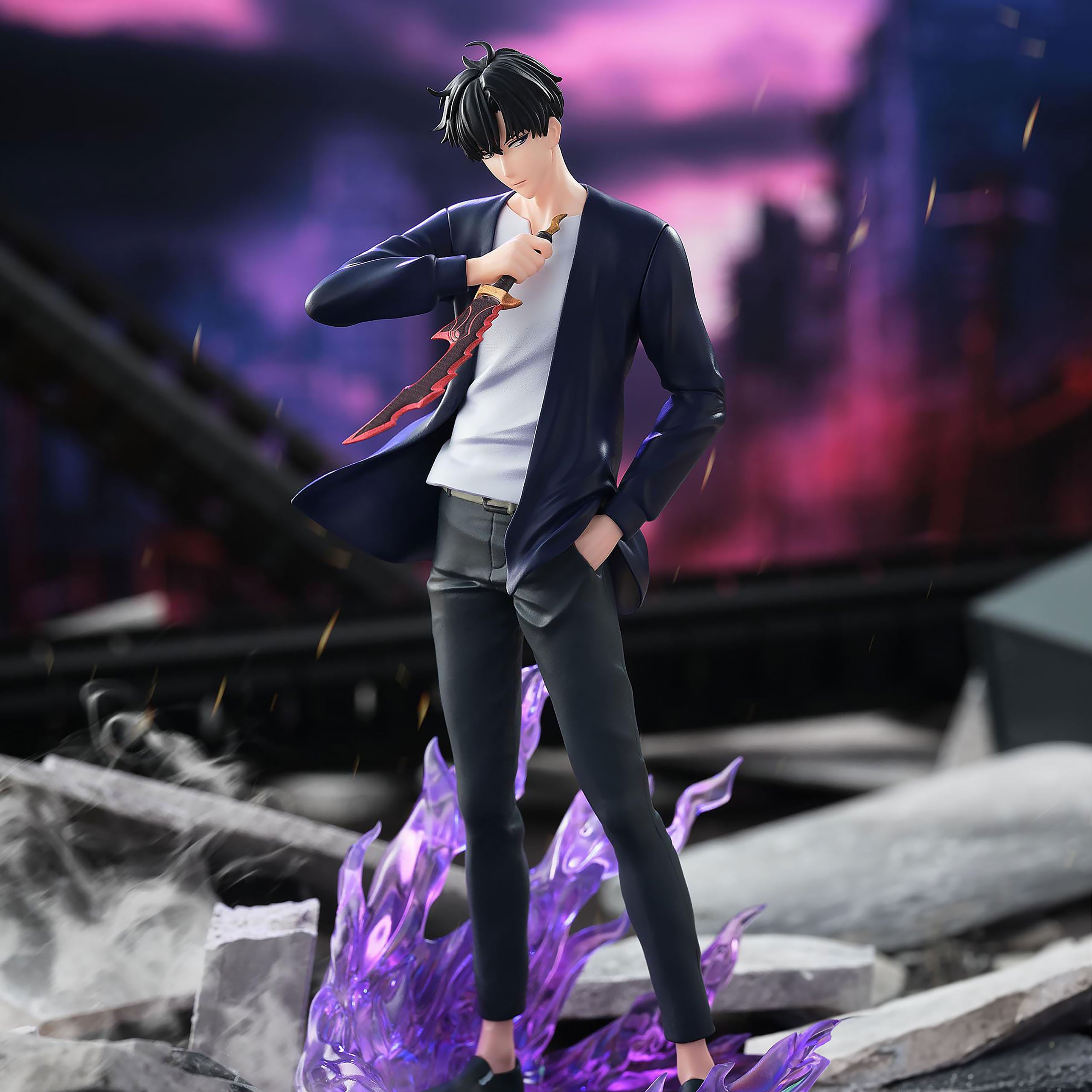 Zdjęcie produktu Solo Leveling - Figura Sung Jinwoo Xross Link