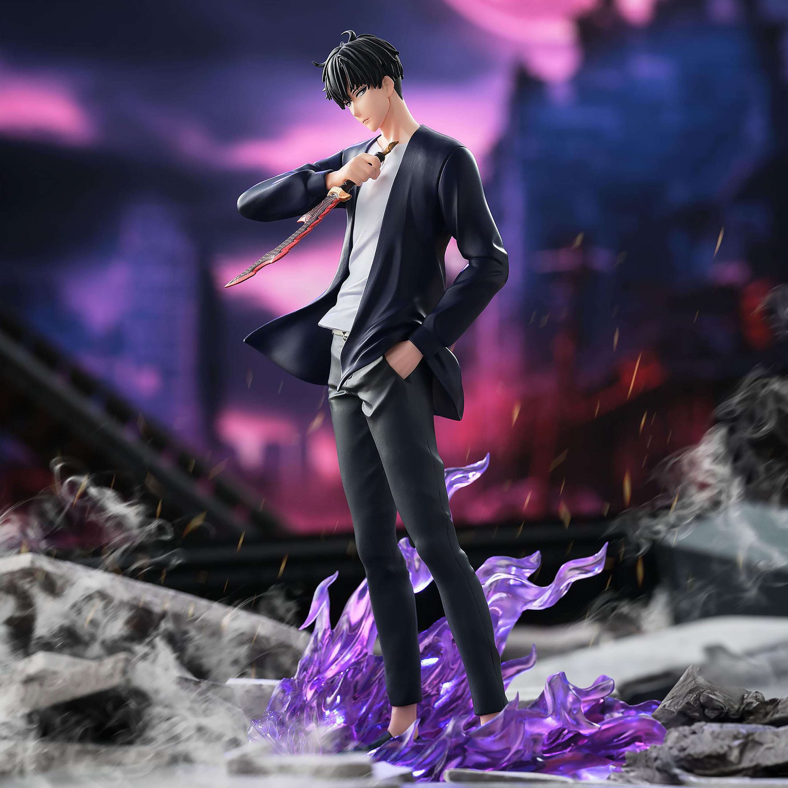 Zdjęcie produktu Solo Leveling - Figura Sung Jinwoo Xross Link