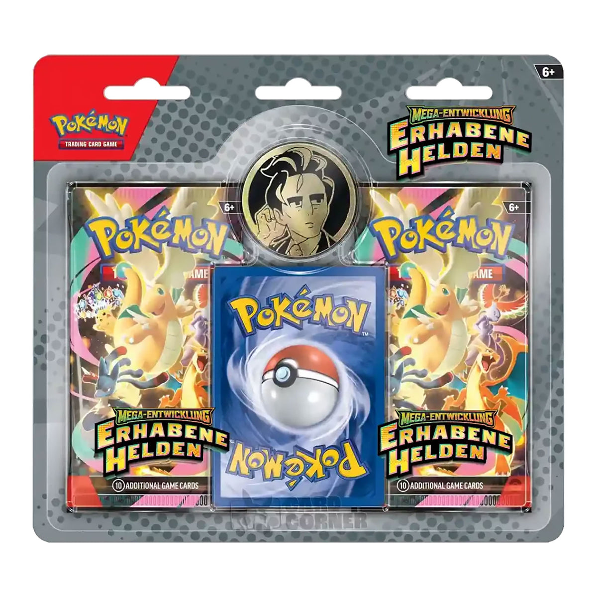 Zdjęcie produktu Pokémon - Megaewolucja Wzniosłych Bohaterów blister mystery z kartami kolekcjonerskimi