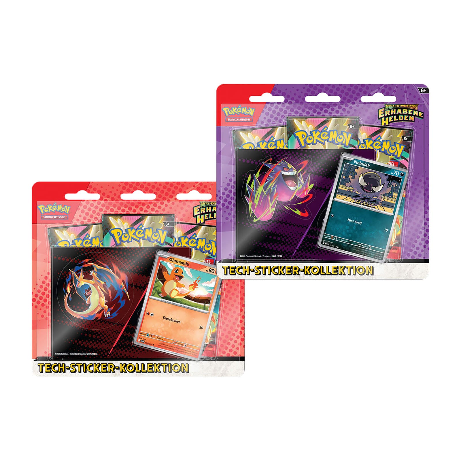 Zdjęcie produktu Pokémon – Kolekcja naklejek tech Wzniosłych Bohaterów Mega Ewolucji