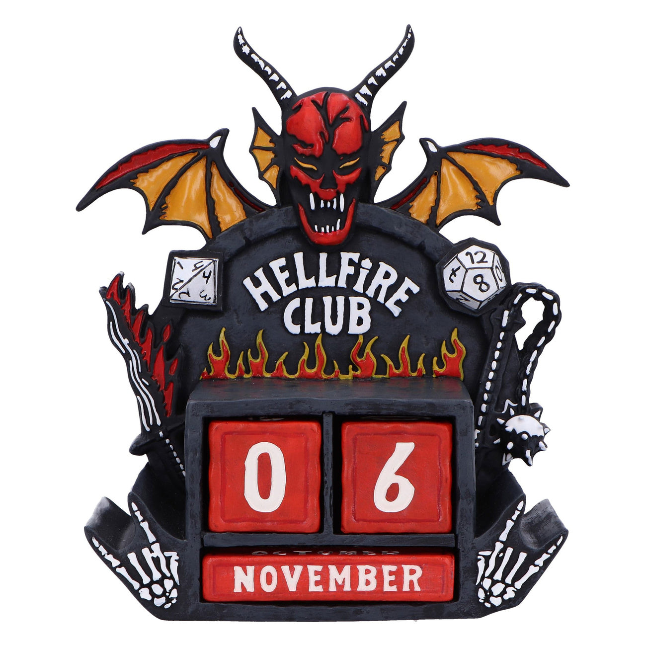 Zdjęcie produktu Stranger Things - Hellfire Club 3D kalendarz wieczny