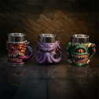 Zdjęcie produktu Dungeons & Dragons – Zestaw 3 mini kufli Tiny Monster