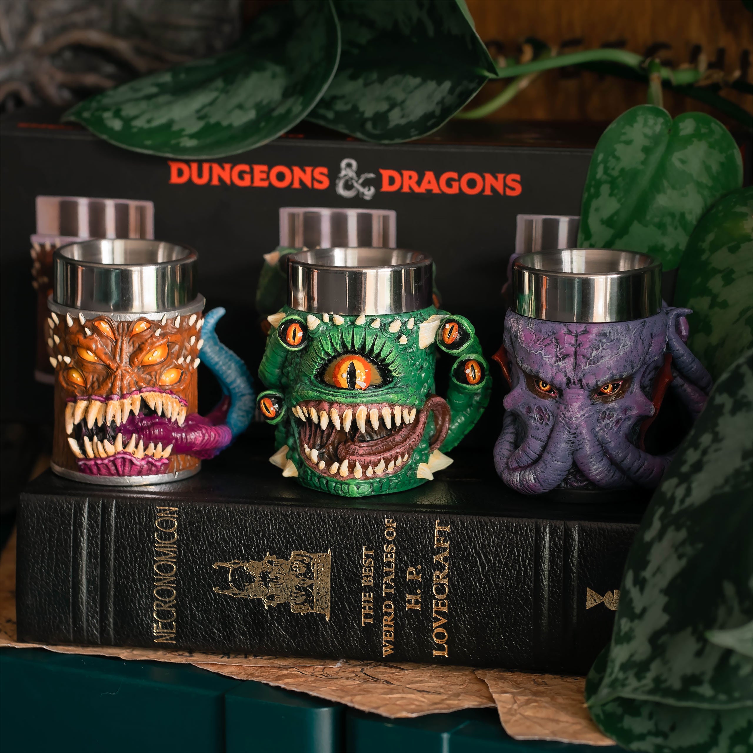 Zdjęcie produktu Dungeons & Dragons – Zestaw 3 mini kufli Tiny Monster