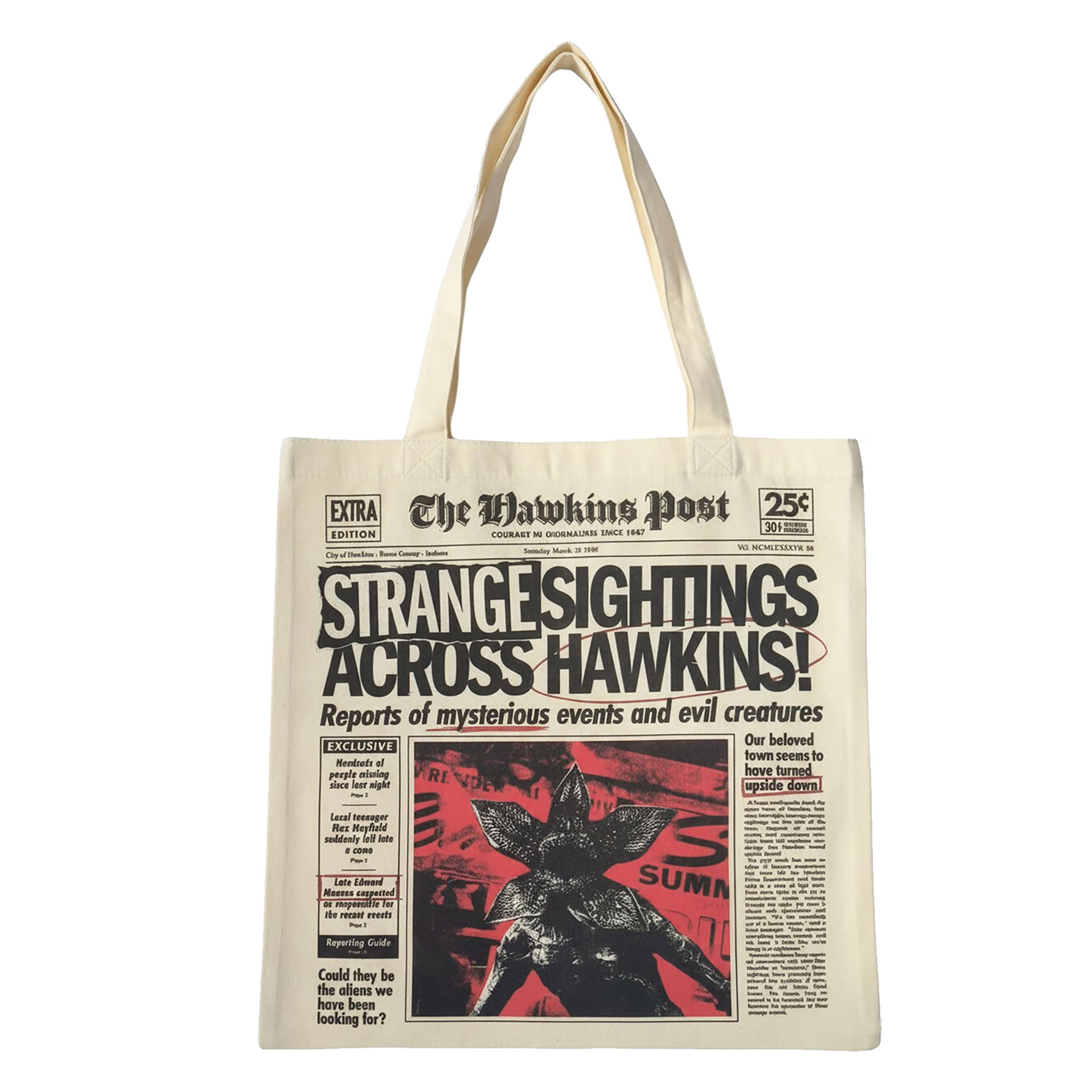 Zdjęcie produktu Stranger Things - Strange Sightings torba bawełniana