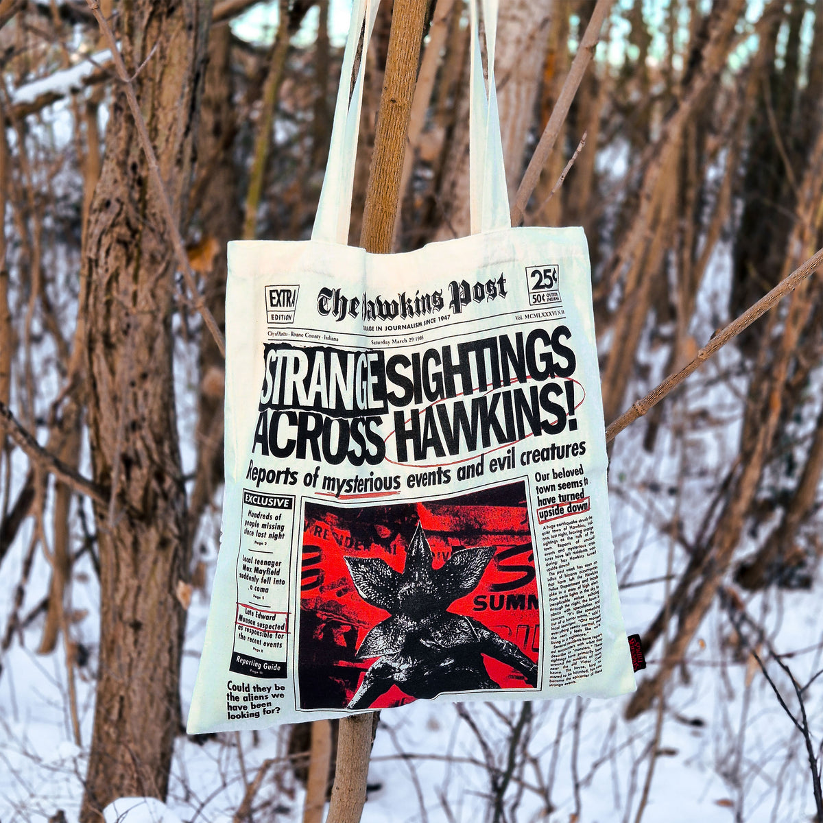 Zdjęcie produktu Stranger Things - Strange Sightings torba bawełniana