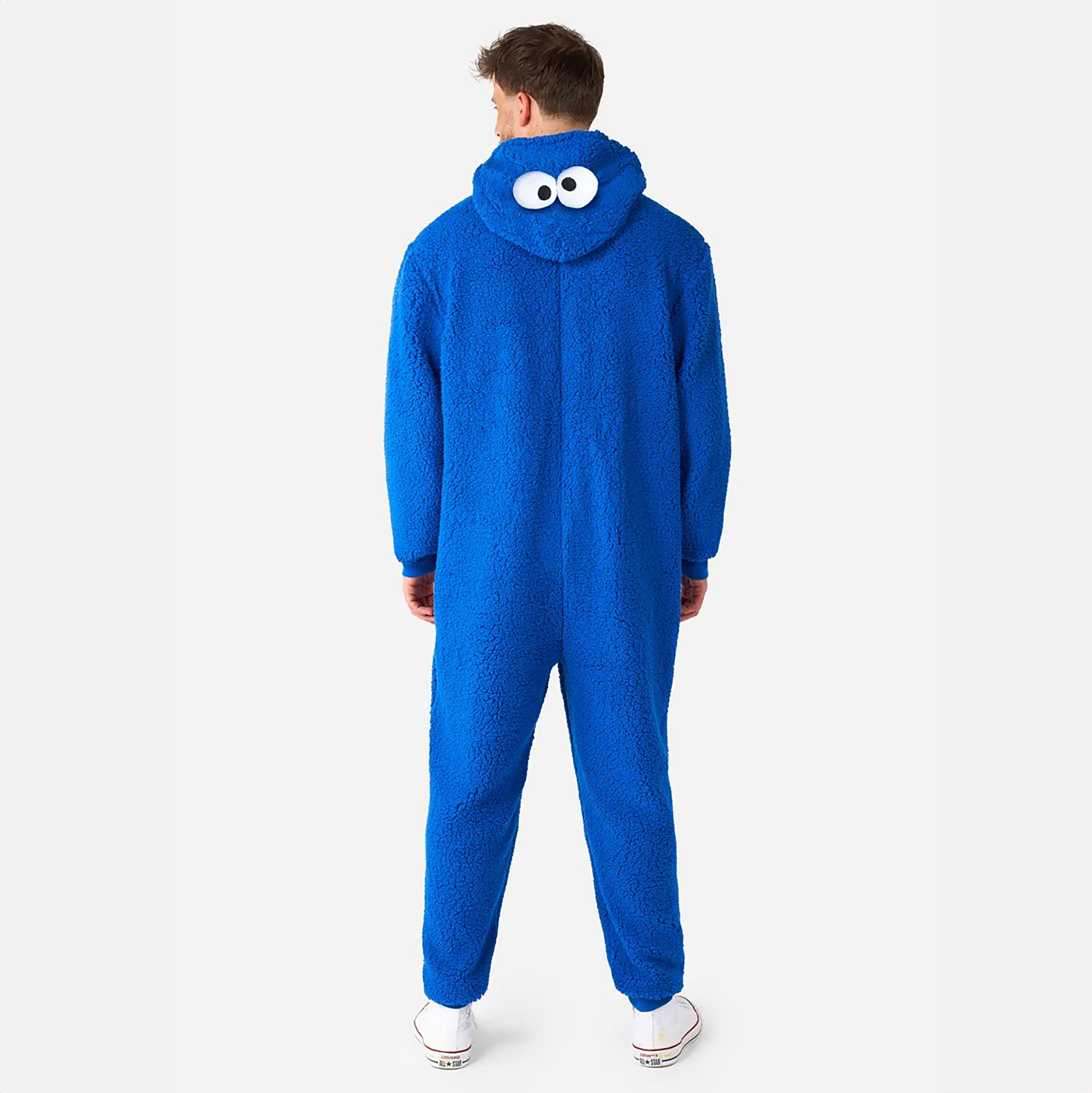 Zdjęcie produktu Ulica Sezamkowa – pluszowy onesie Ciasteczkowego Potwora dla dorosłych