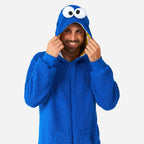Zdjęcie produktu Ulica Sezamkowa – pluszowy onesie Ciasteczkowego Potwora dla dorosłych
