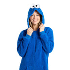 Zdjęcie produktu Ulica Sezamkowa – pluszowy onesie Ciasteczkowego Potwora dla dorosłych