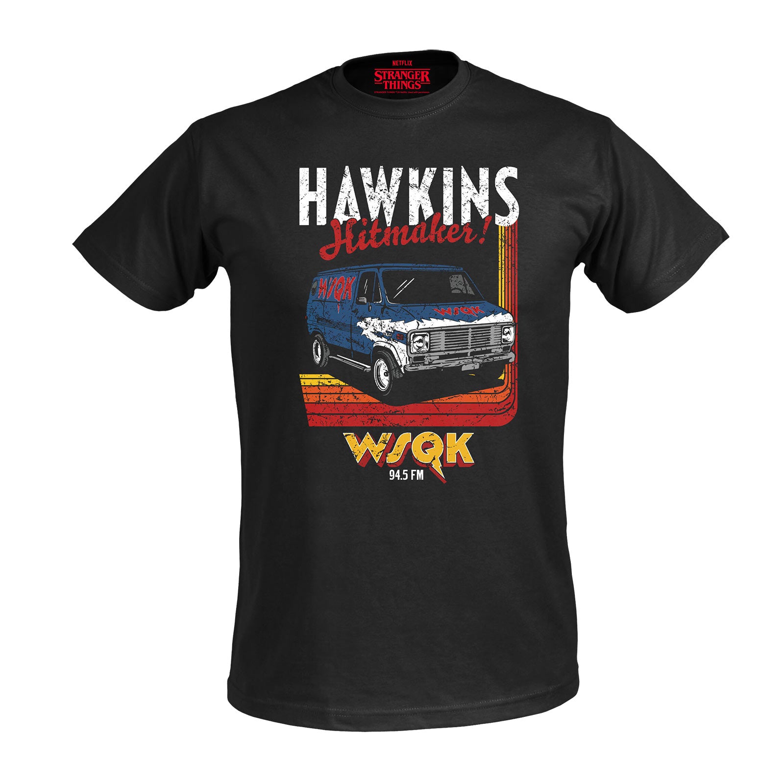 Zdjęcie produktu Stranger Things - T-shirt WSQK Hawkins Hitmaker