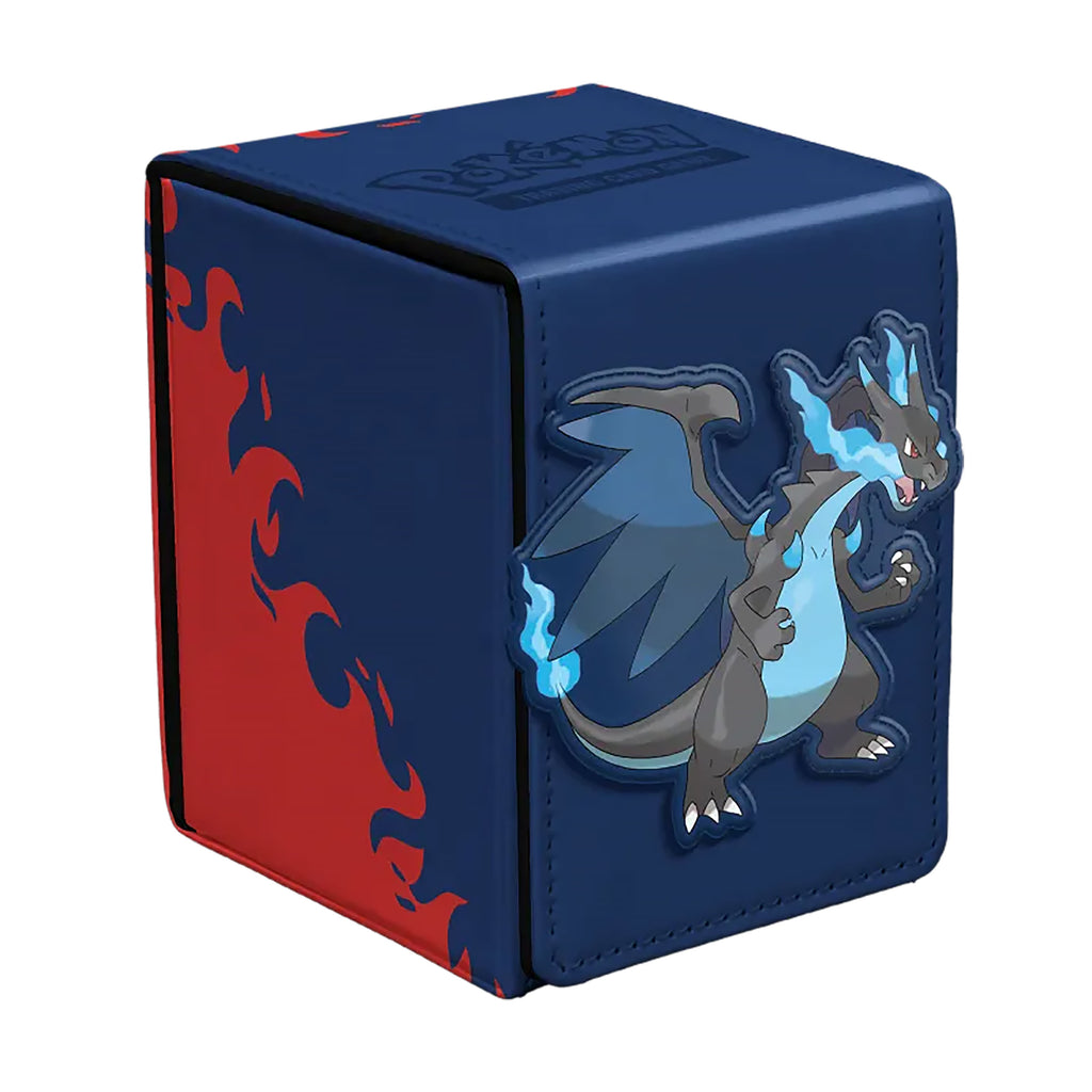 Zdjęcie produktu Pokémon - Ultra Pro: Pudełko Alcove Flip Mega Charizard X na karty kolekcjonerskie