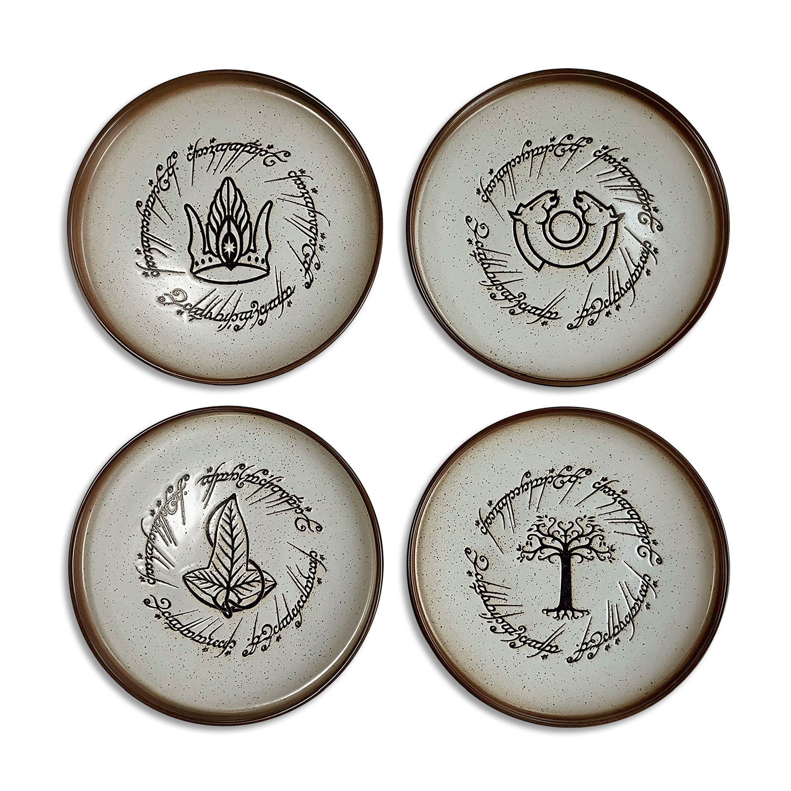 Product image The Lord of the Rings - Symbols Deluxe Plate Set