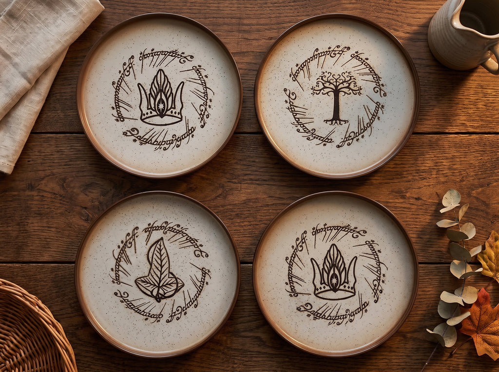 Product image The Lord of the Rings - Symbols Deluxe Plate Set