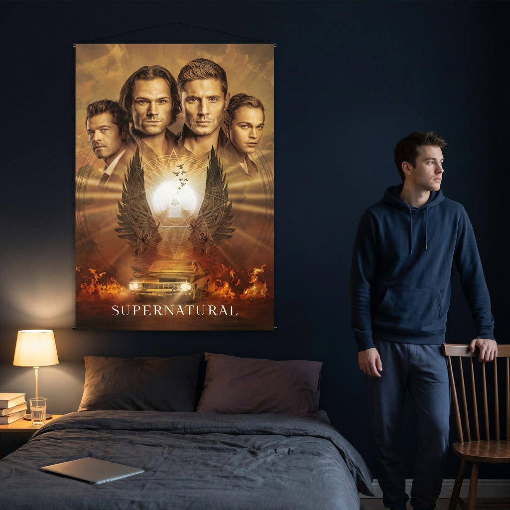 Product image Supernatural - Cast Wall Scroll