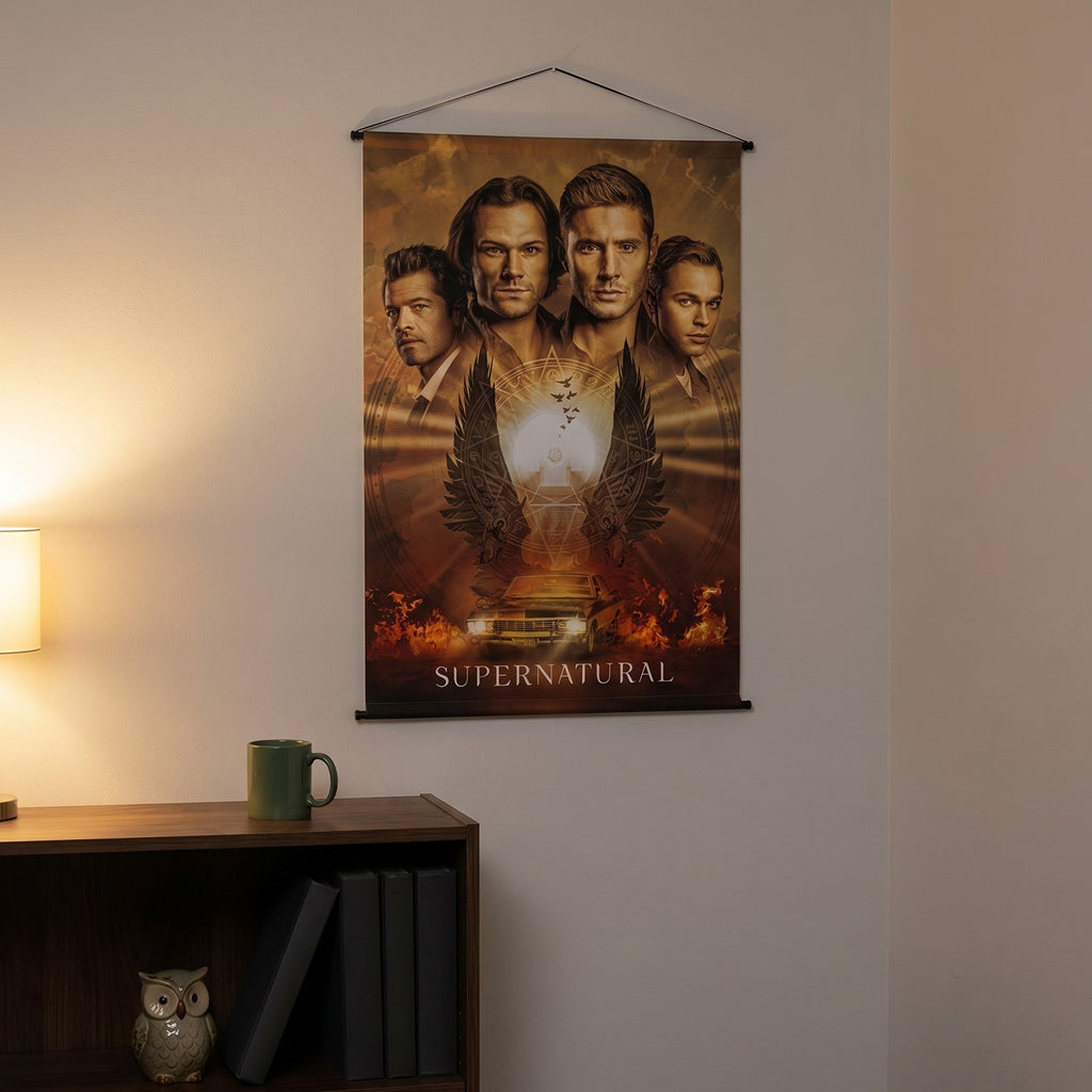Product image Supernatural - Cast Wall Scroll