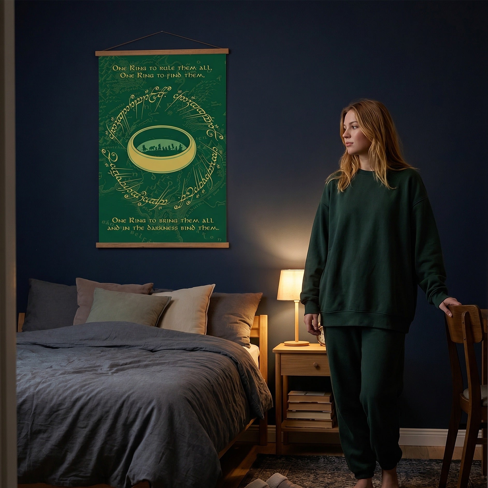 Product image The Lord of the Rings - The One Ring Wall Scroll