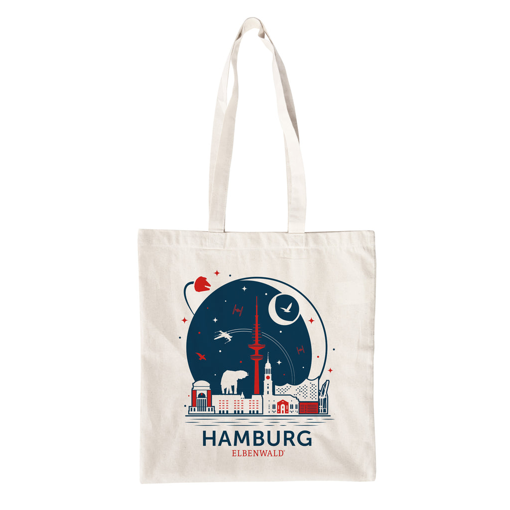 Zdjęcie produktu Elbenwald w Hamburgu Torba jutowa Skyline