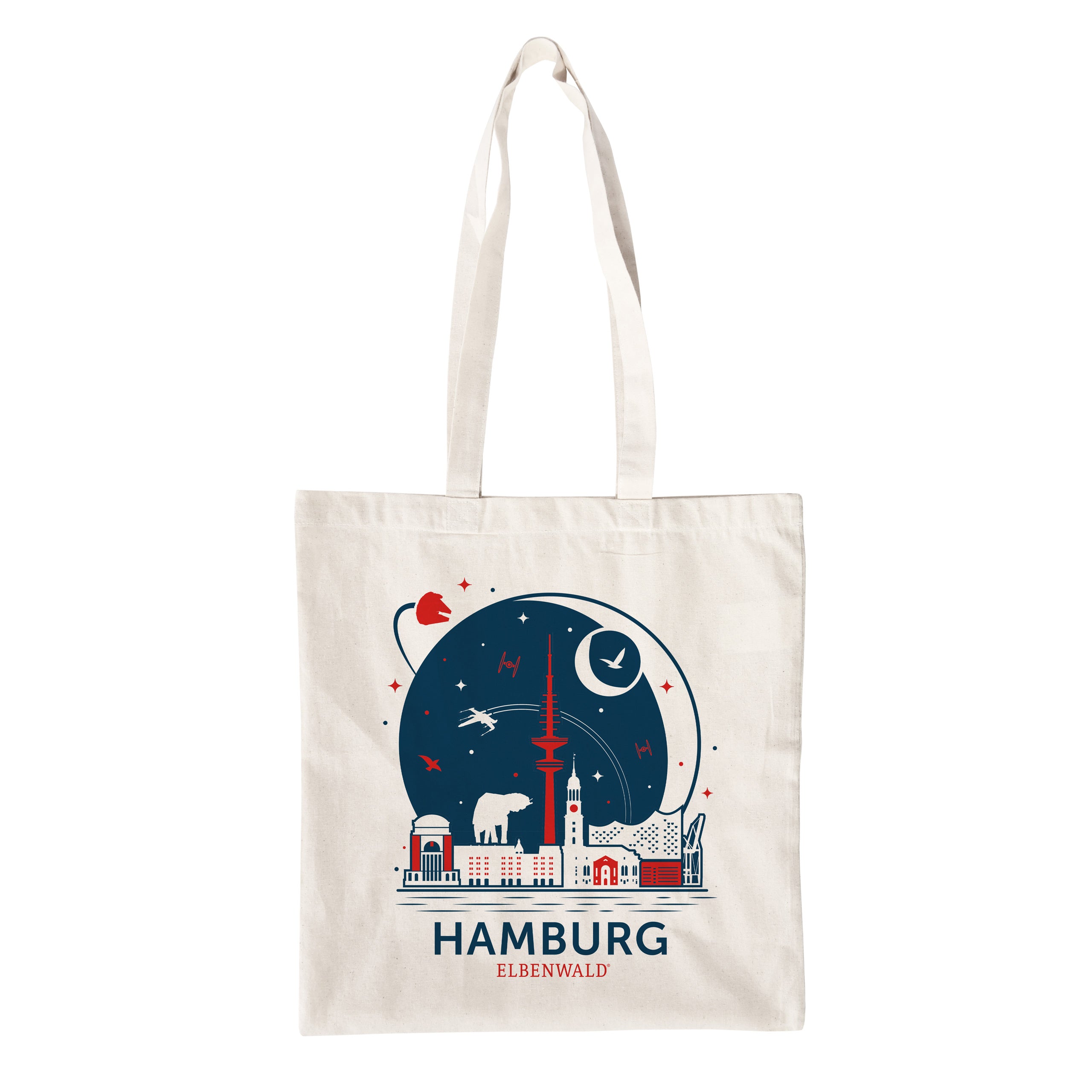Zdjęcie produktu Elbenwald w Hamburgu Torba jutowa Skyline