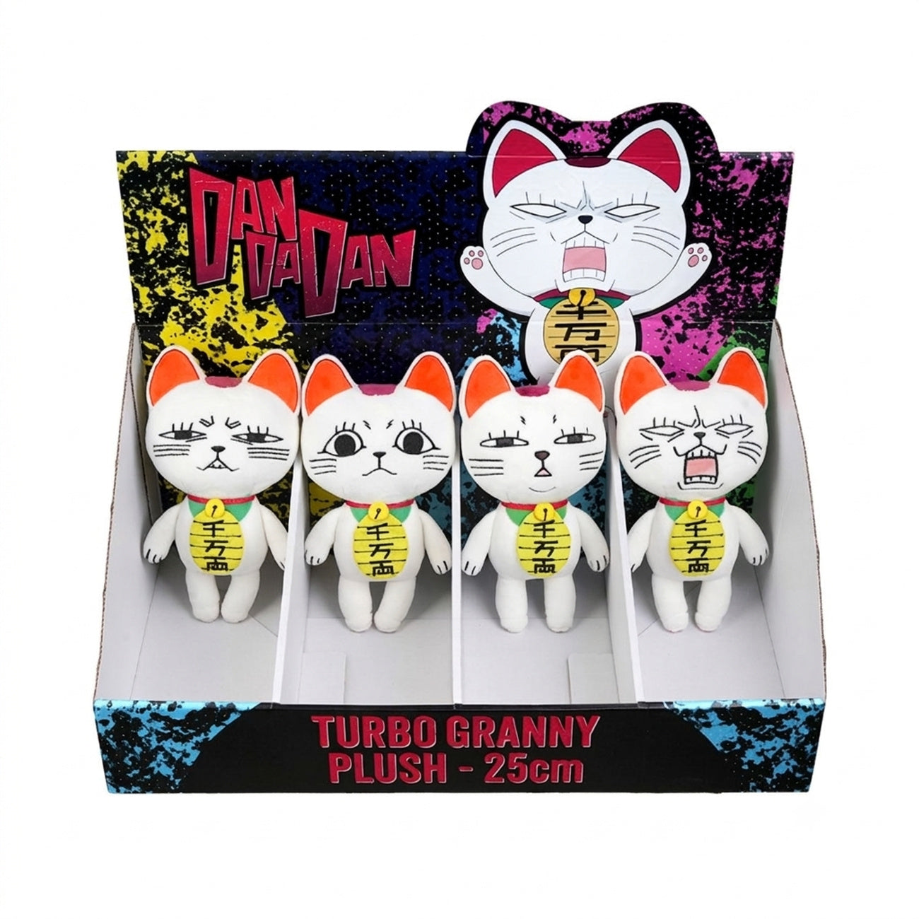 Zdjęcie produktu Dandadan – Turbo Granny Mystery pluszowa figurka, display 12 sztuk E1091526