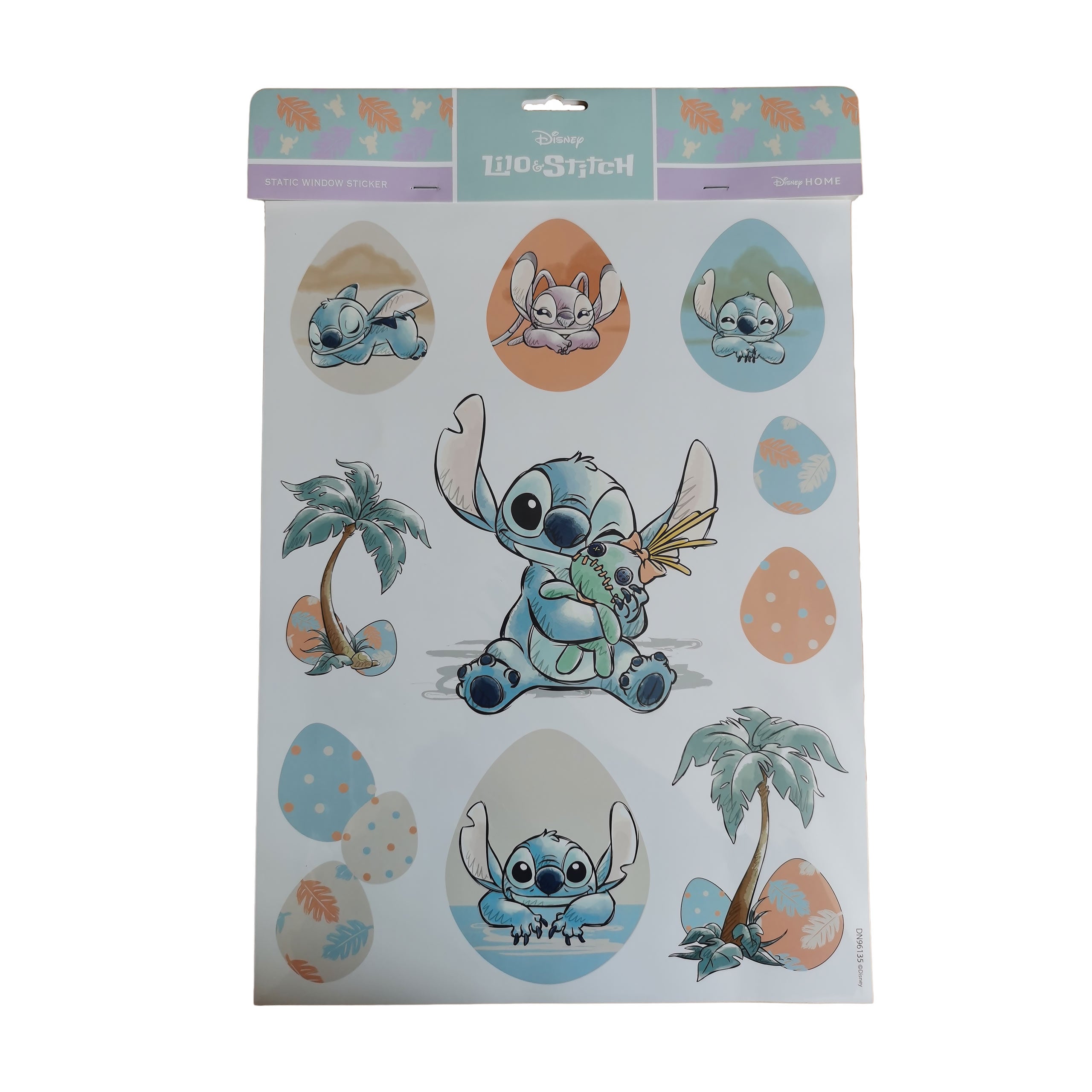 Product image Stitch Easter window stickers - Lilo & Stitch