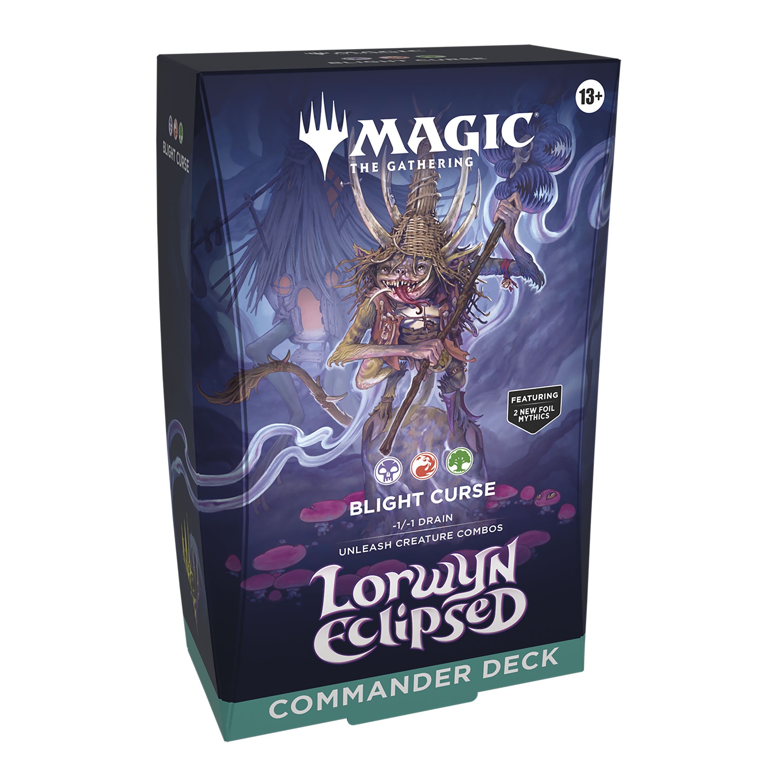 Zdjęcie produktu Magic The Gathering - Lorwyn Eclipsed Blight Curse Talia Commander wersja angielska