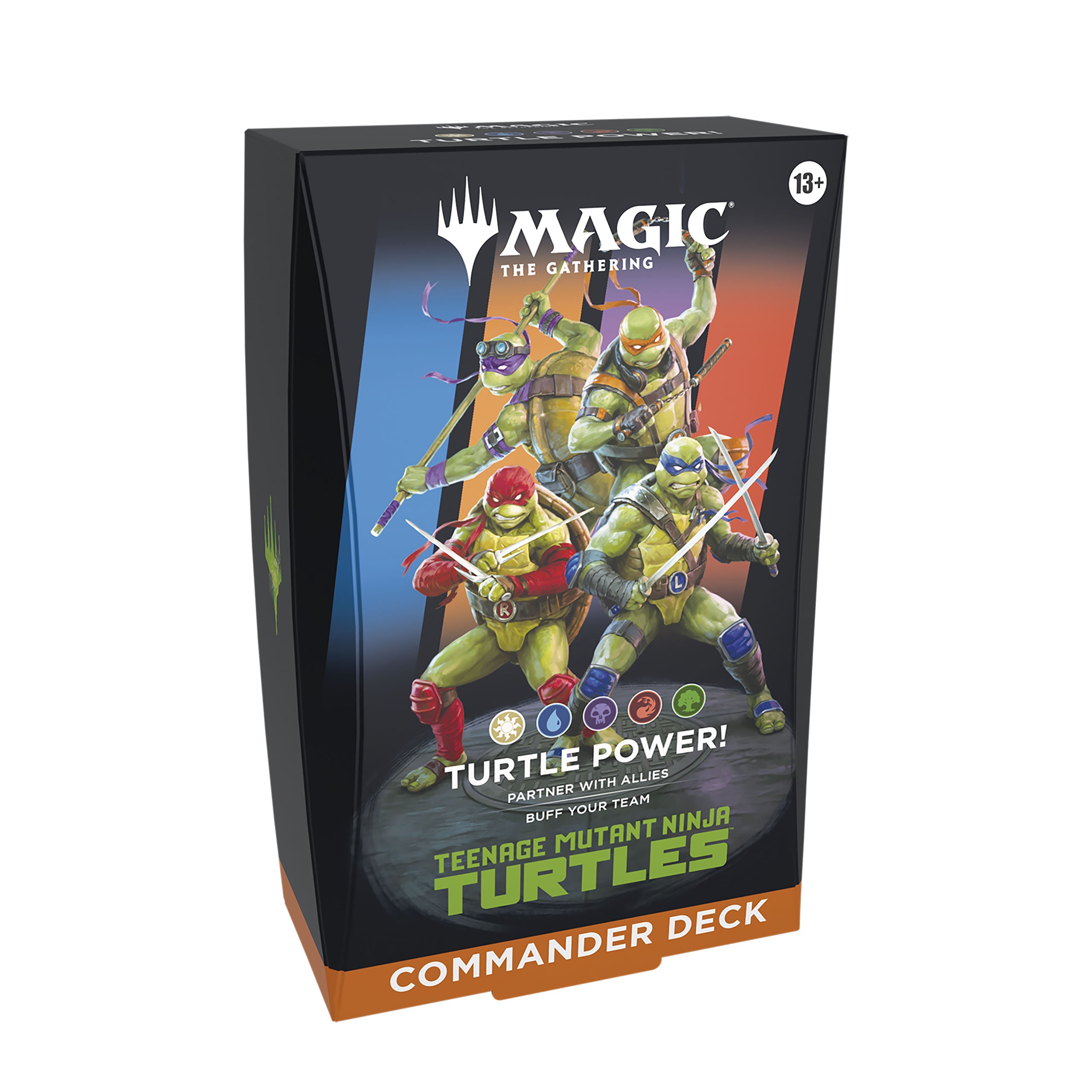 Zdjęcie produktu Teenage Mutant Ninja Turtles - Turtle Power Commander Deck wersja niemiecka - Magic: The Gathering