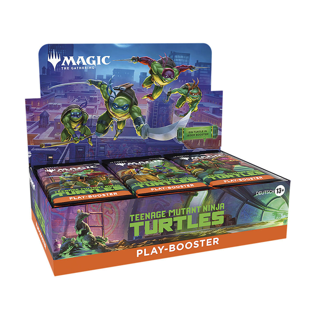 Zdjęcie produktu Teenage Mutant Ninja Turtles Play Booster wersja niemiecka – Magic: The Gathering Display E1091583