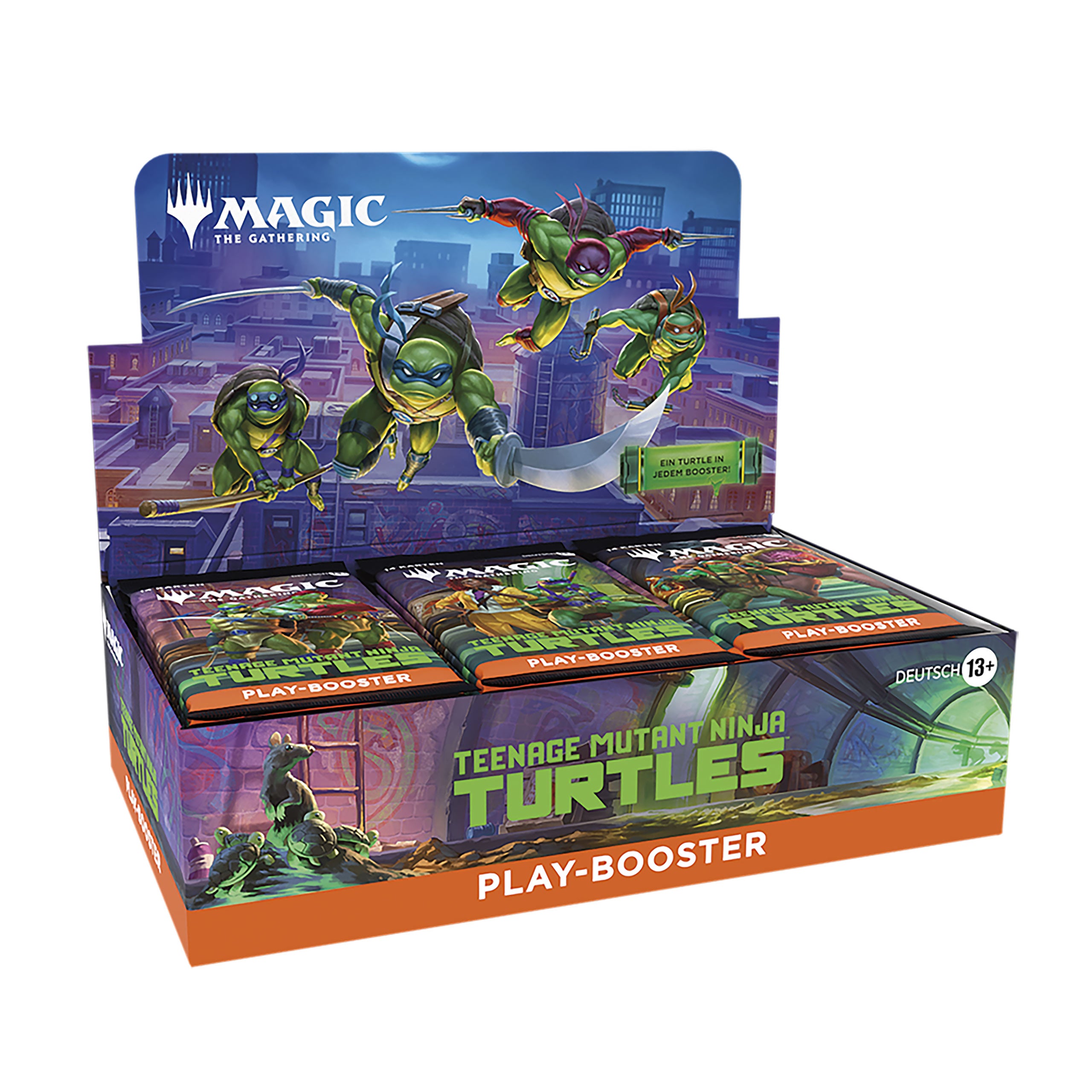 Zdjęcie produktu Teenage Mutant Ninja Turtles Play Booster wersja niemiecka – Magic: The Gathering Display E1091583