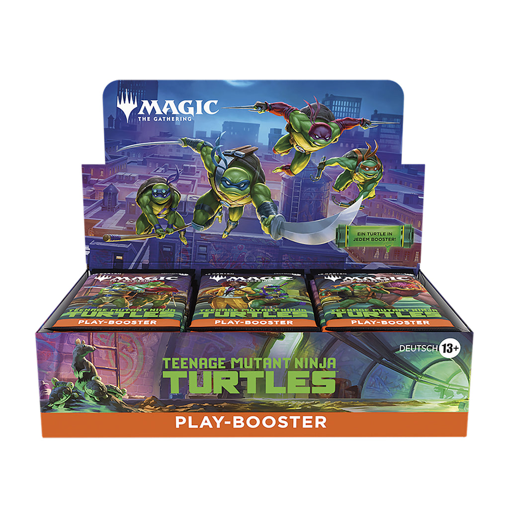 Zdjęcie produktu Teenage Mutant Ninja Turtles Play Booster wersja niemiecka – Magic: The Gathering Display E1091583